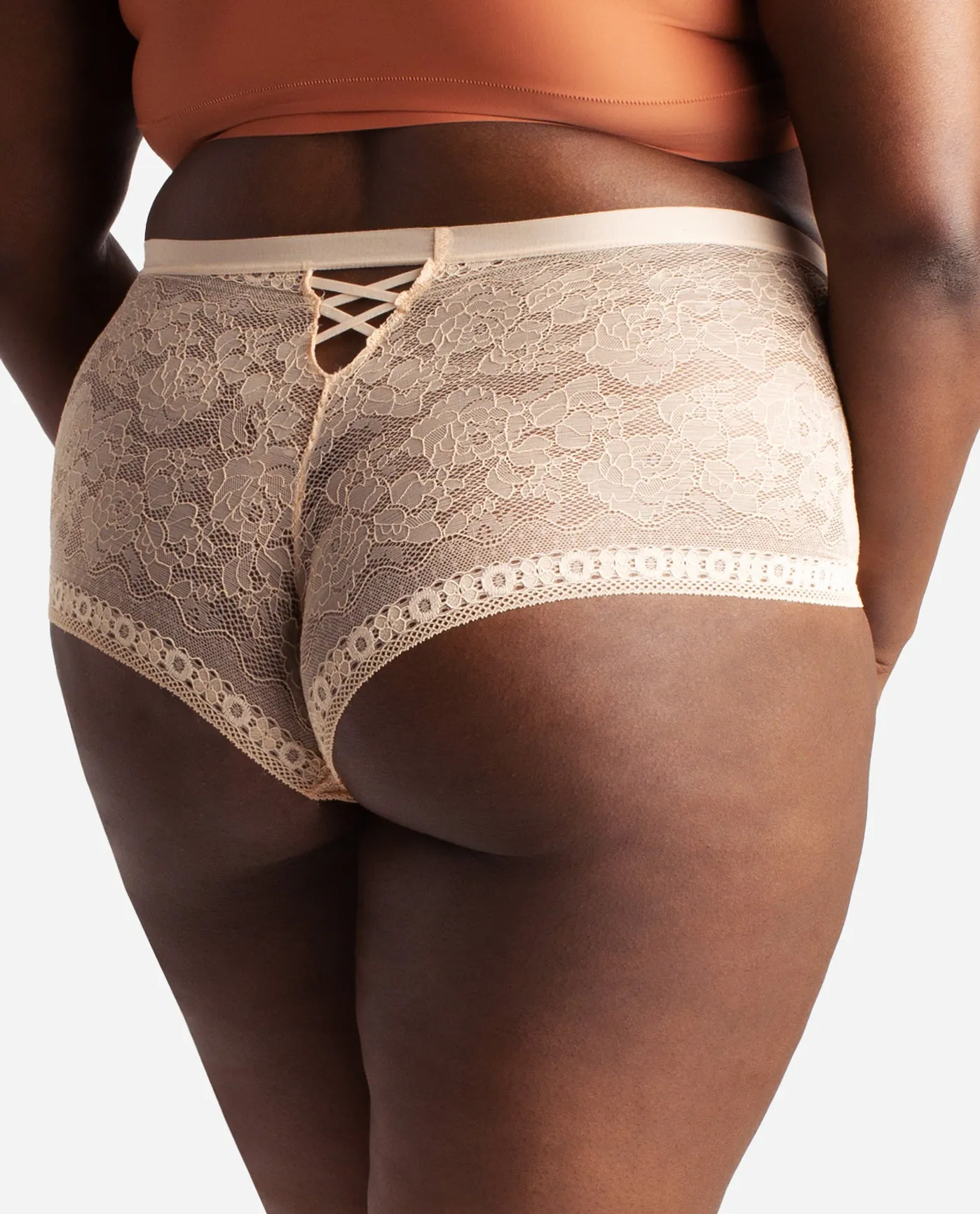 3-Pack Lace Boyshort Underwear