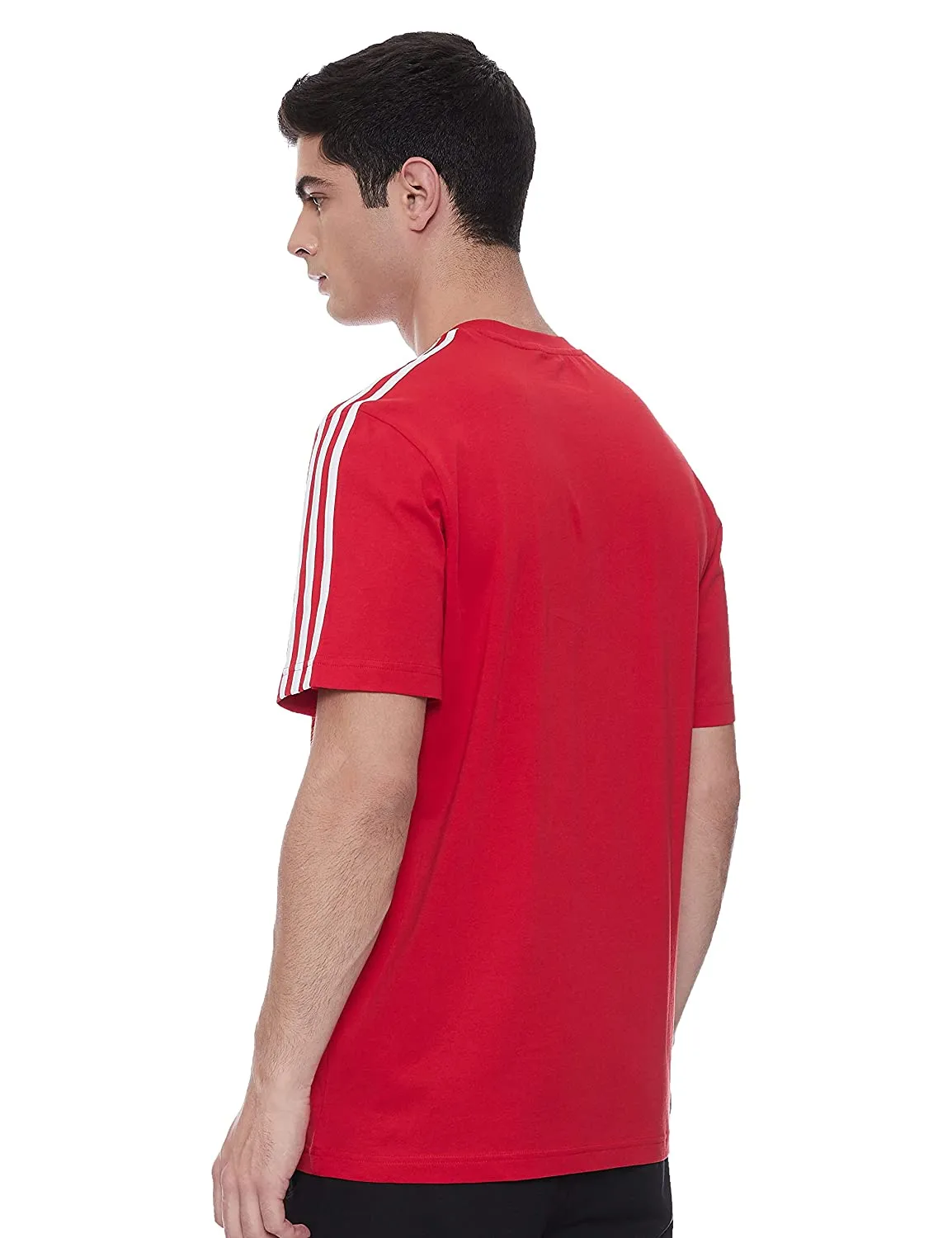 Adidas Regular Men's T Shirts Red -Gu7476