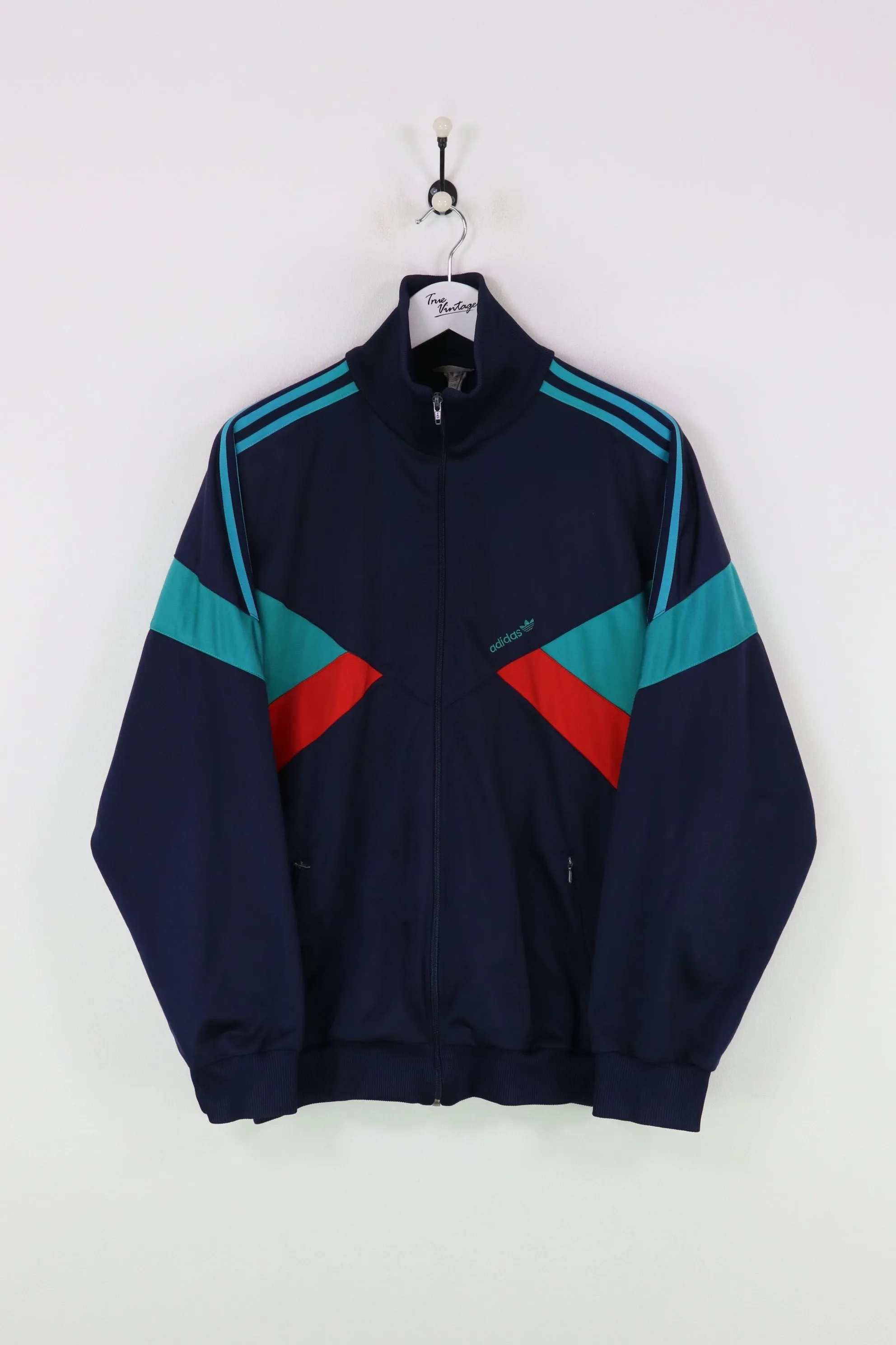 Adidas Track Jacket Navy/Green/Red XL