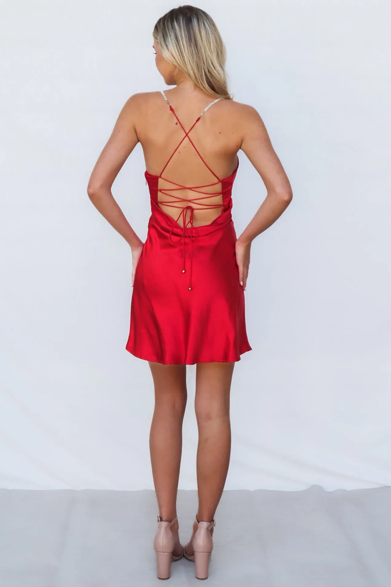 Adira Mini Dress - Red