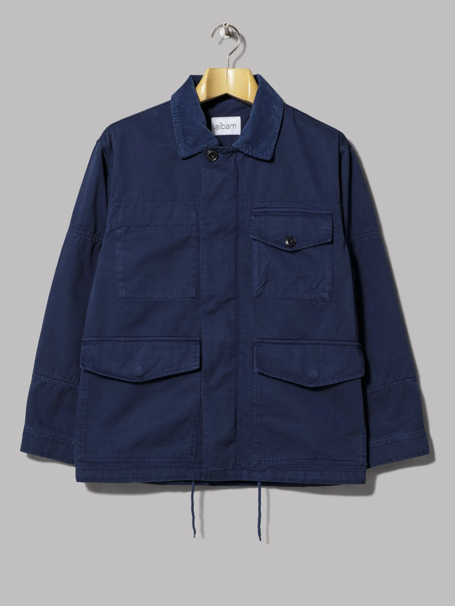 Albam GD Navy Twill Foundry Jacket