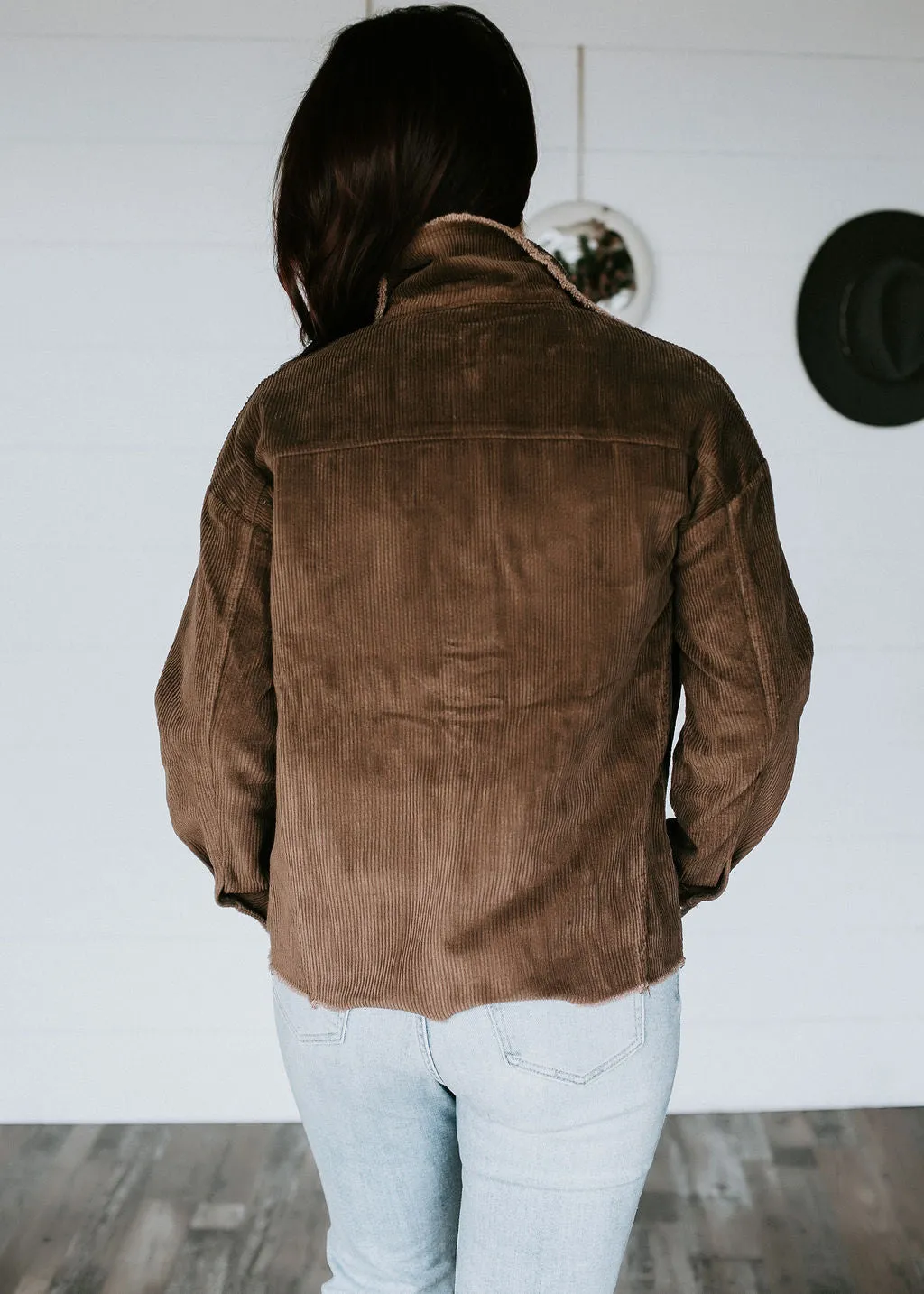 Aleck Corduroy Shacket FINAL SALE