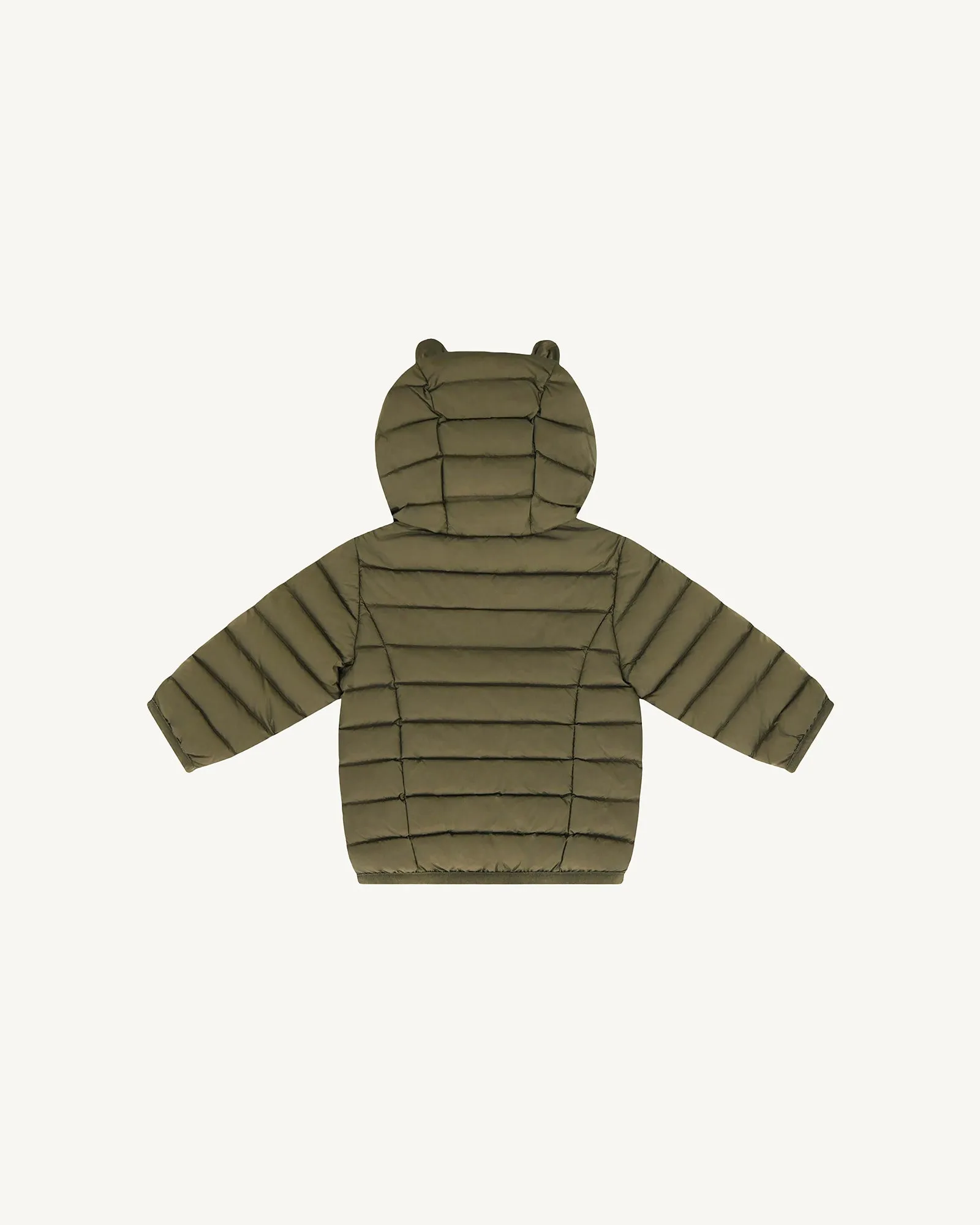 Army Mael baby hooded puffer jacket