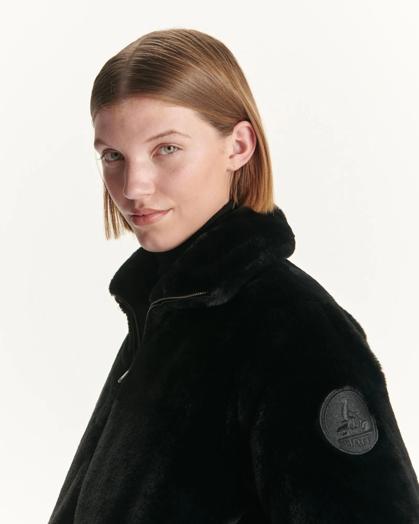 Black Gala Grand Froid reversible puffer jacket