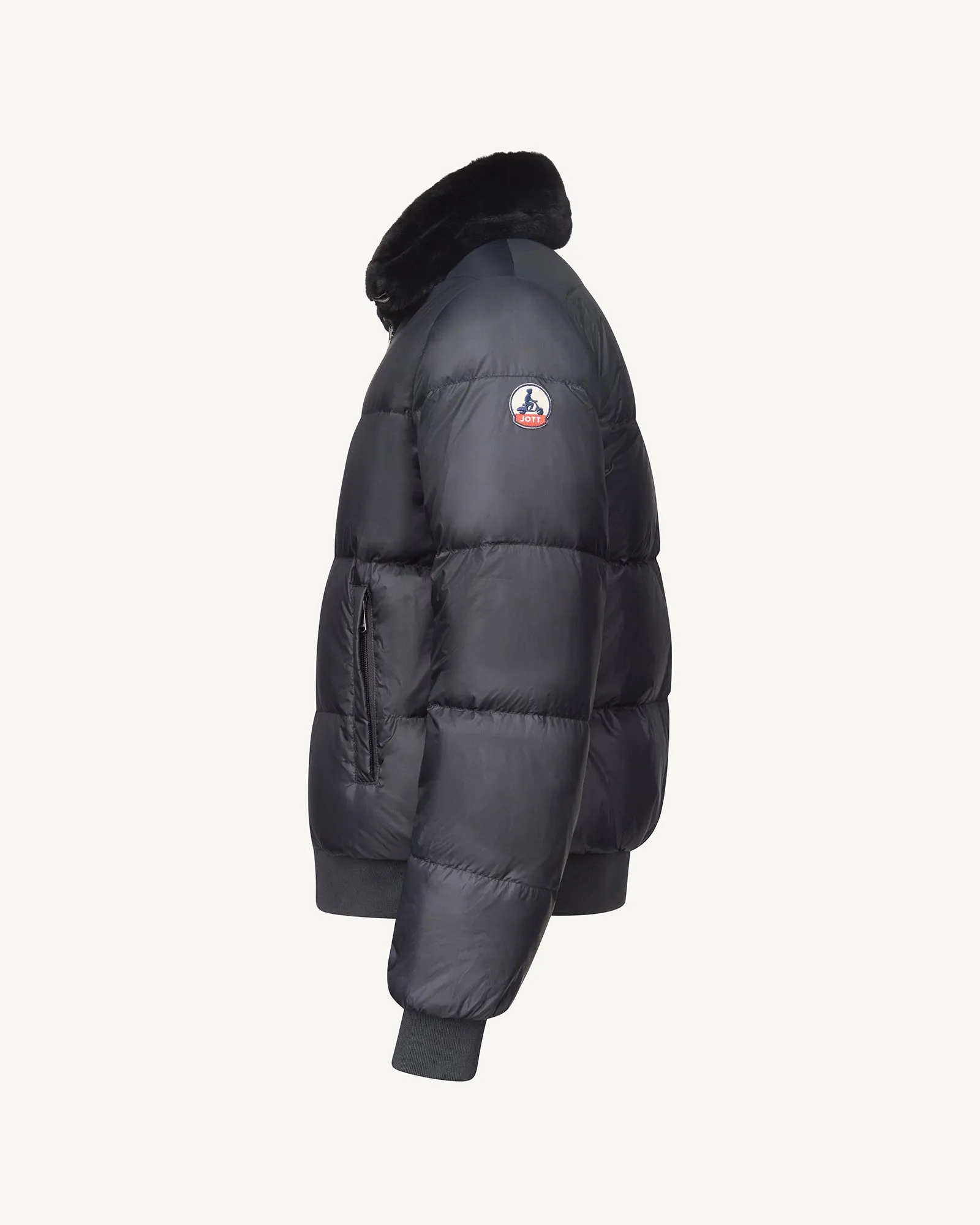 Black Gala Grand Froid reversible puffer jacket