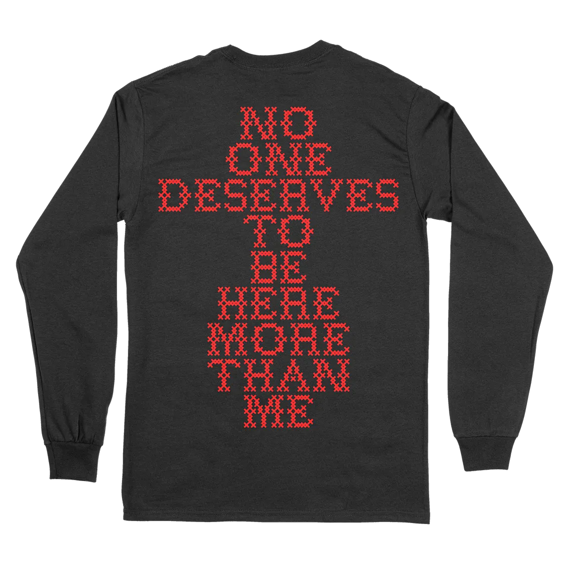 Blacklisted “No One: Girl” Black Longsleeve