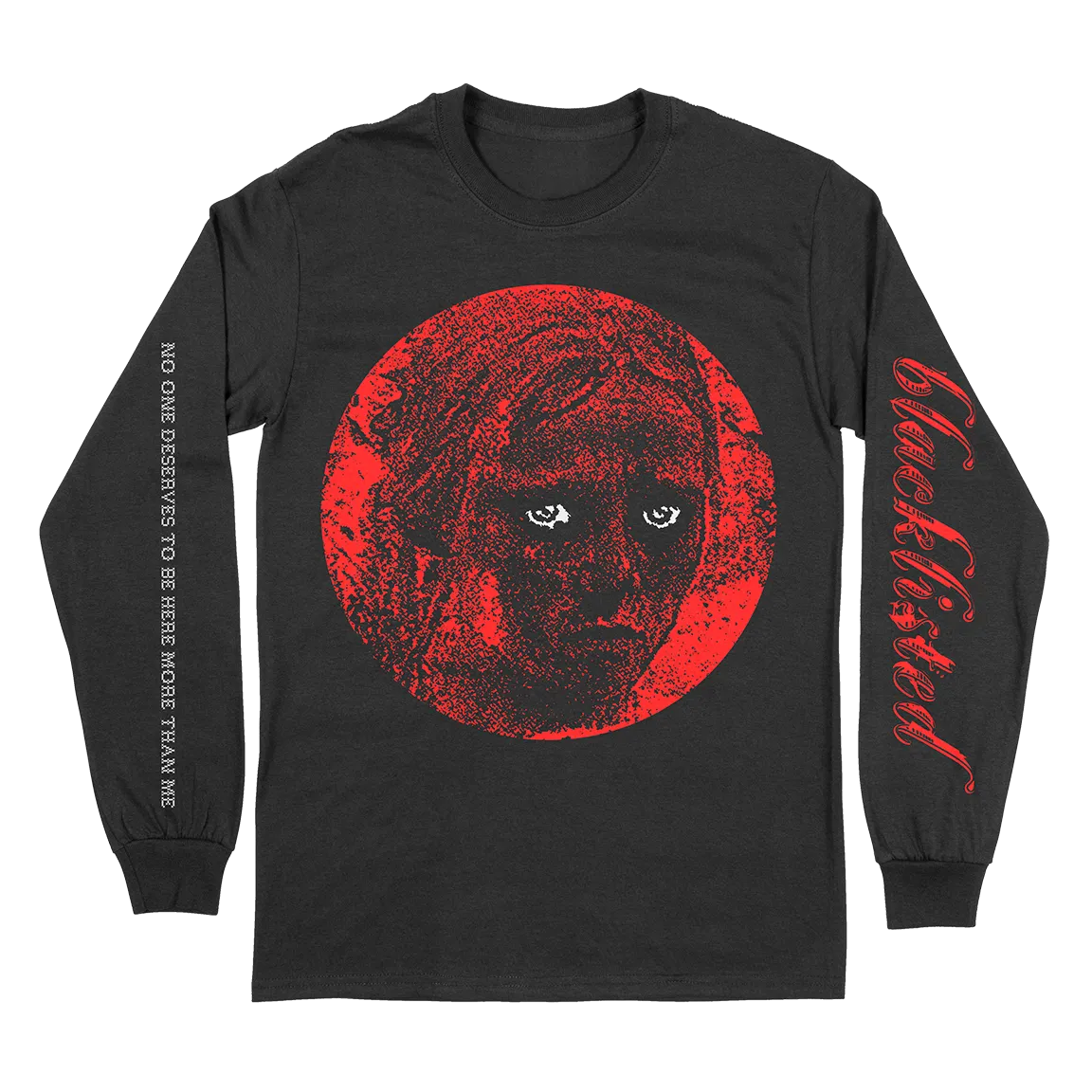 Blacklisted “No One: Girl” Black Longsleeve