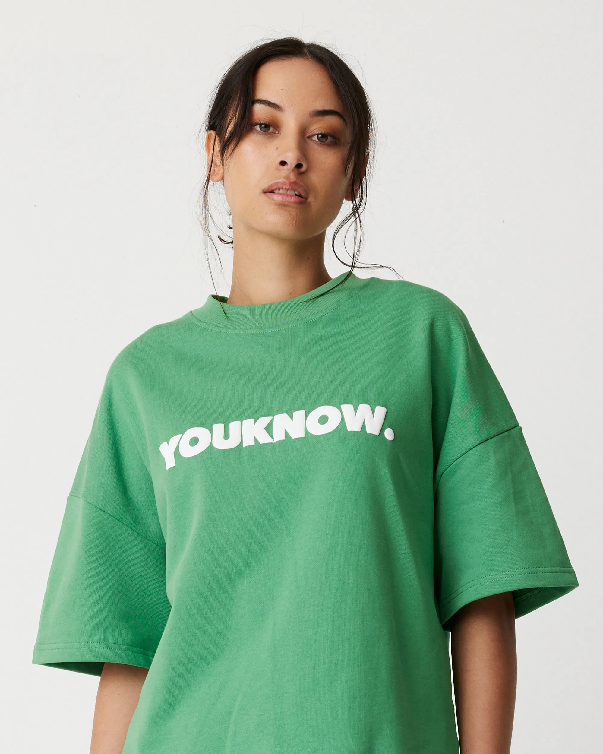 BLOCK TEE | GREEN