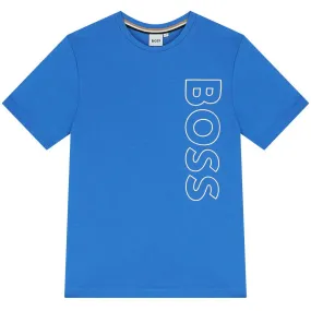 Boss T-Shirt Logo Navy