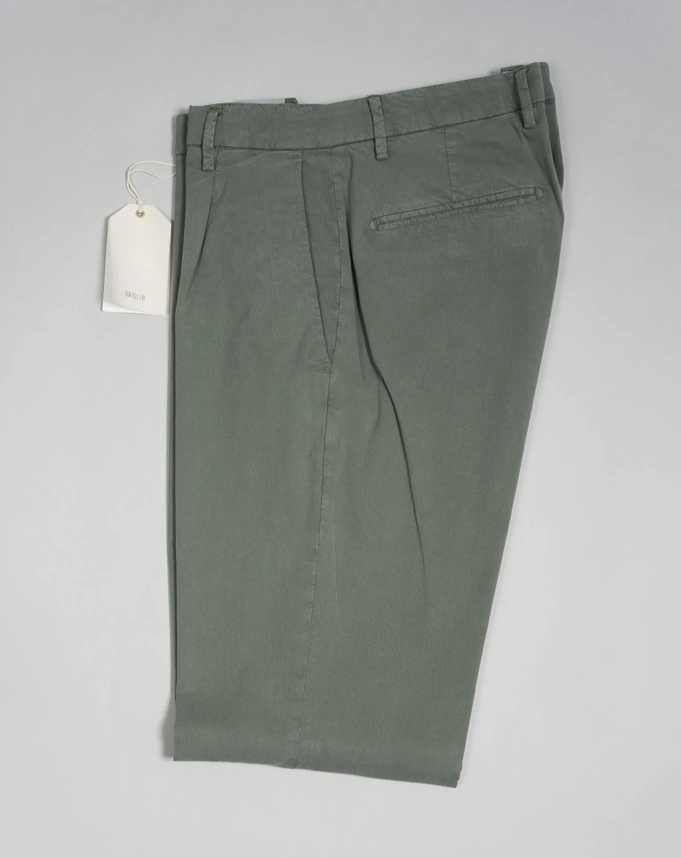 Briglia Garment Dyed Chinos / Light Green