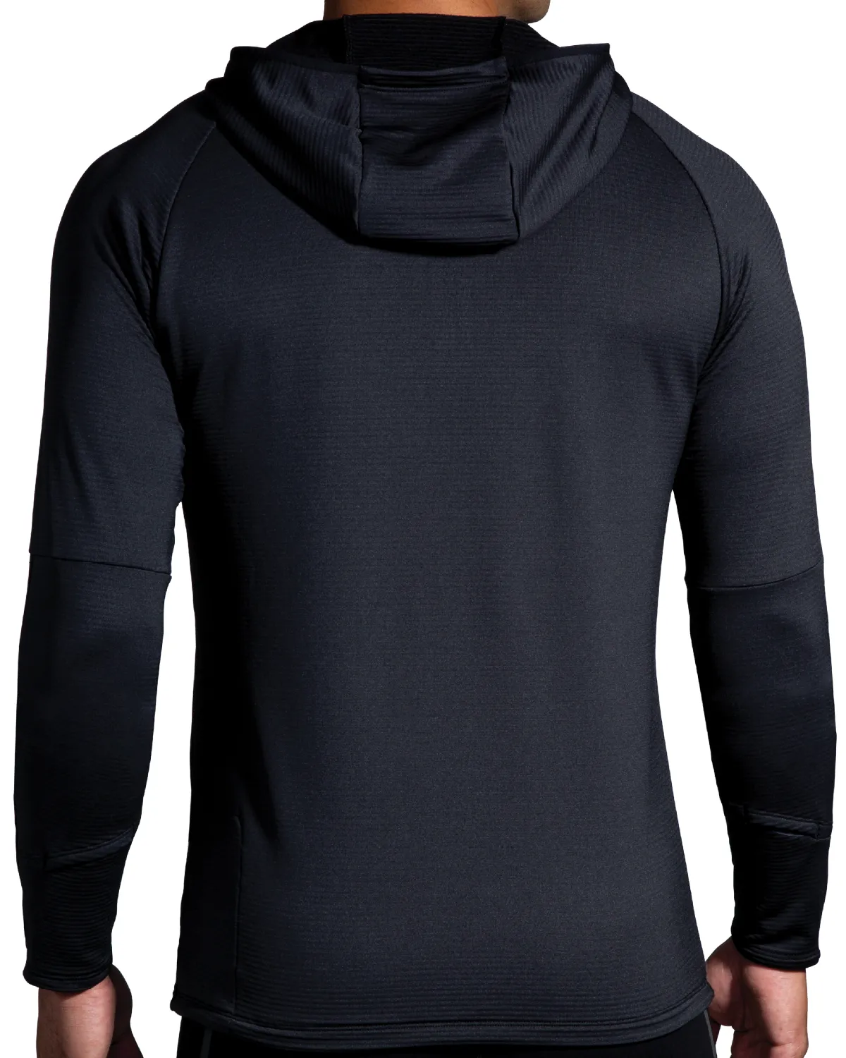 Brooks TCM Notch Thermal Hoodie - Black (Men's Sizing)