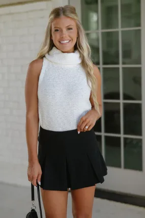 Brynlee Knit Top- Ivory