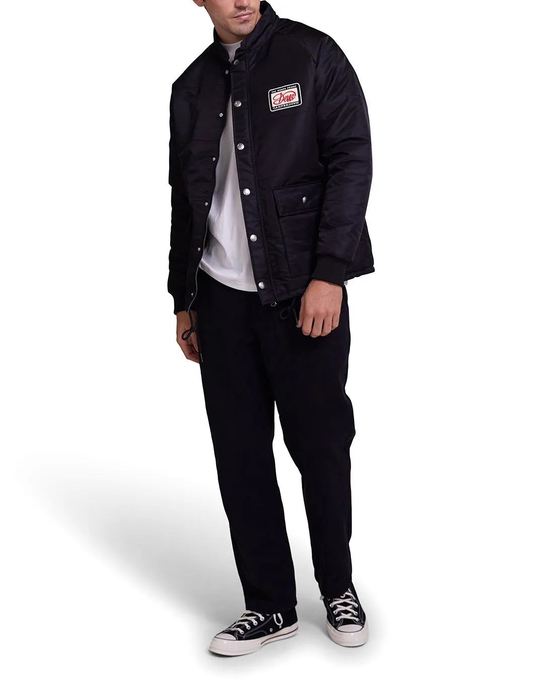 BUZZ RACING JACKET - BLACK