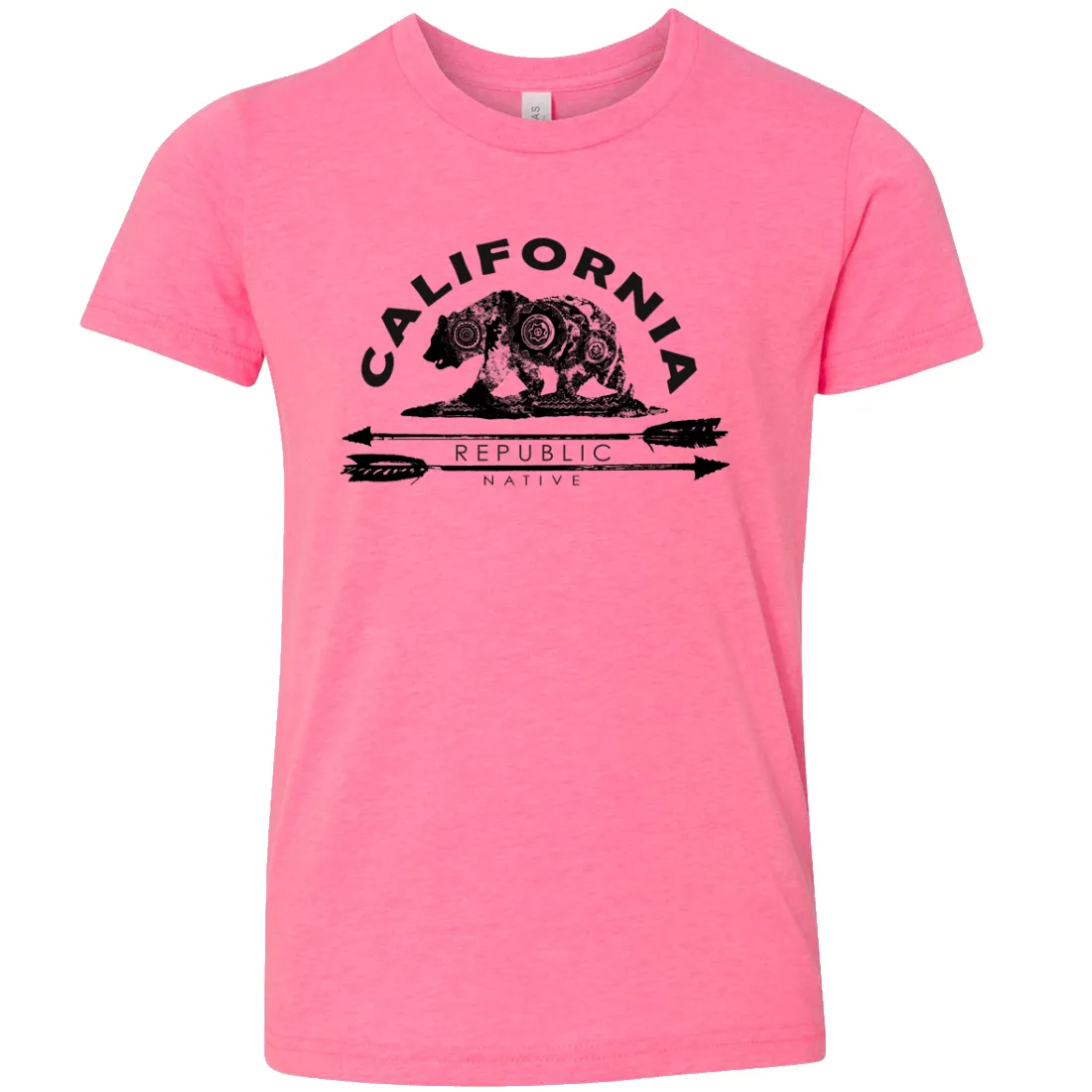 California Arrow Bear Asst Colors Youth T-Shirt/tee