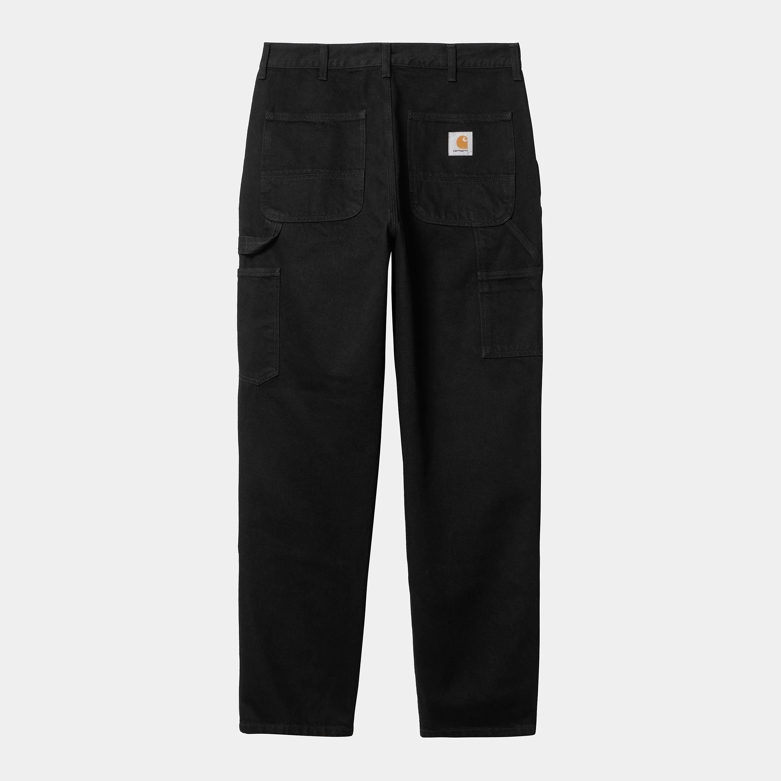 Carhartt Double Knee Pant Black Rinsed Denim