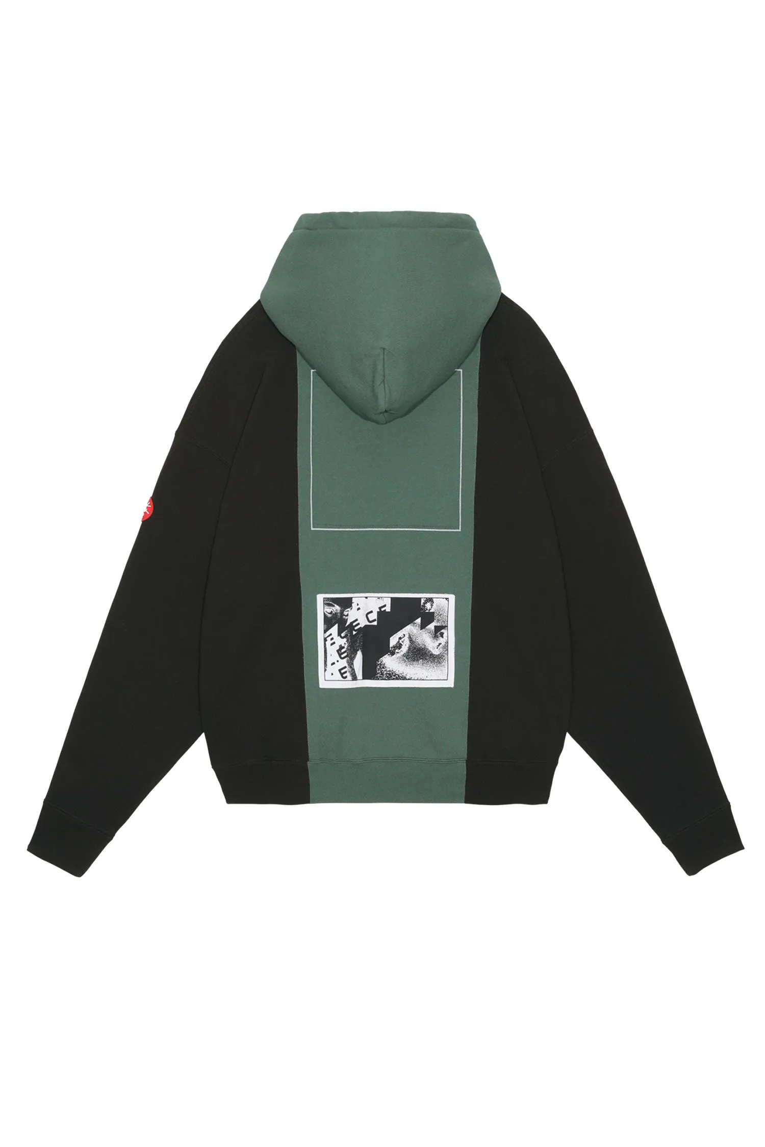 CAV EMPT - PANELED TWO TONE HOODY