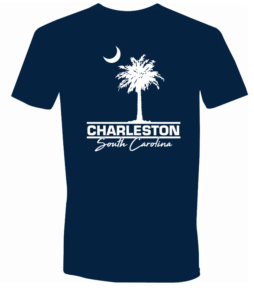 Charleston Palm Short Sleeve T-Shirt