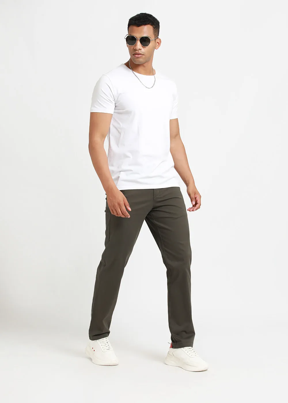 Citron Olive Chino