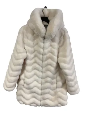 Coat Faux Fur & Sherpa By Cma  Size: Xl