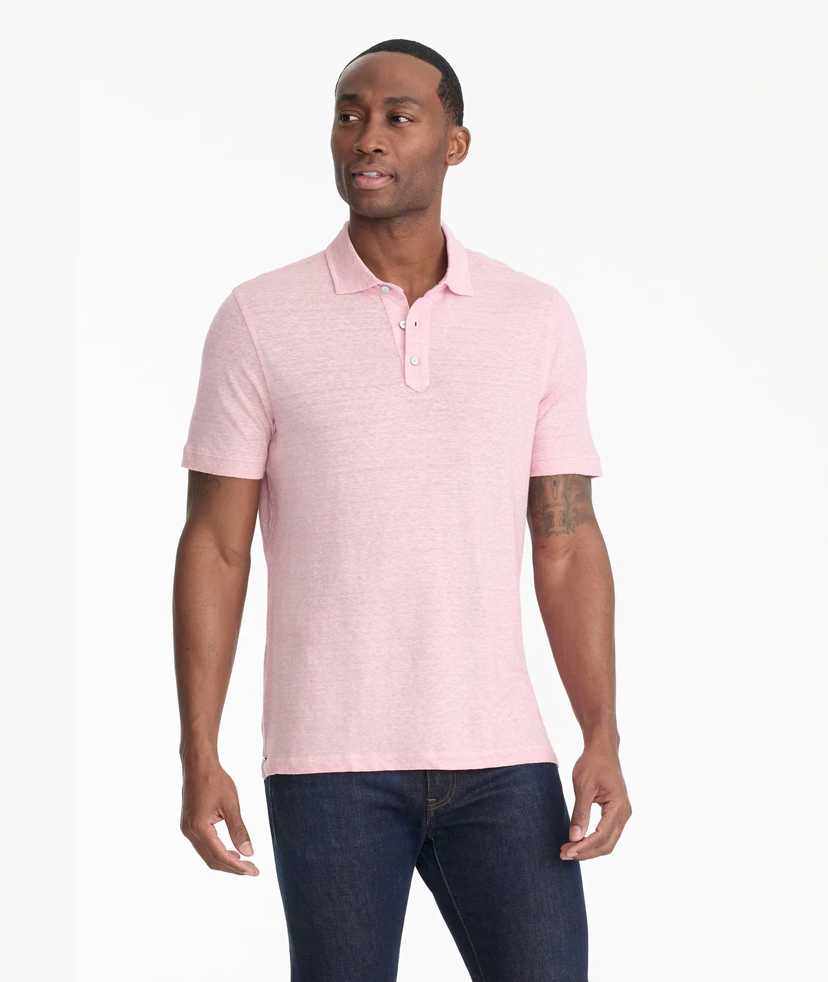 Cotton-Linen Polo