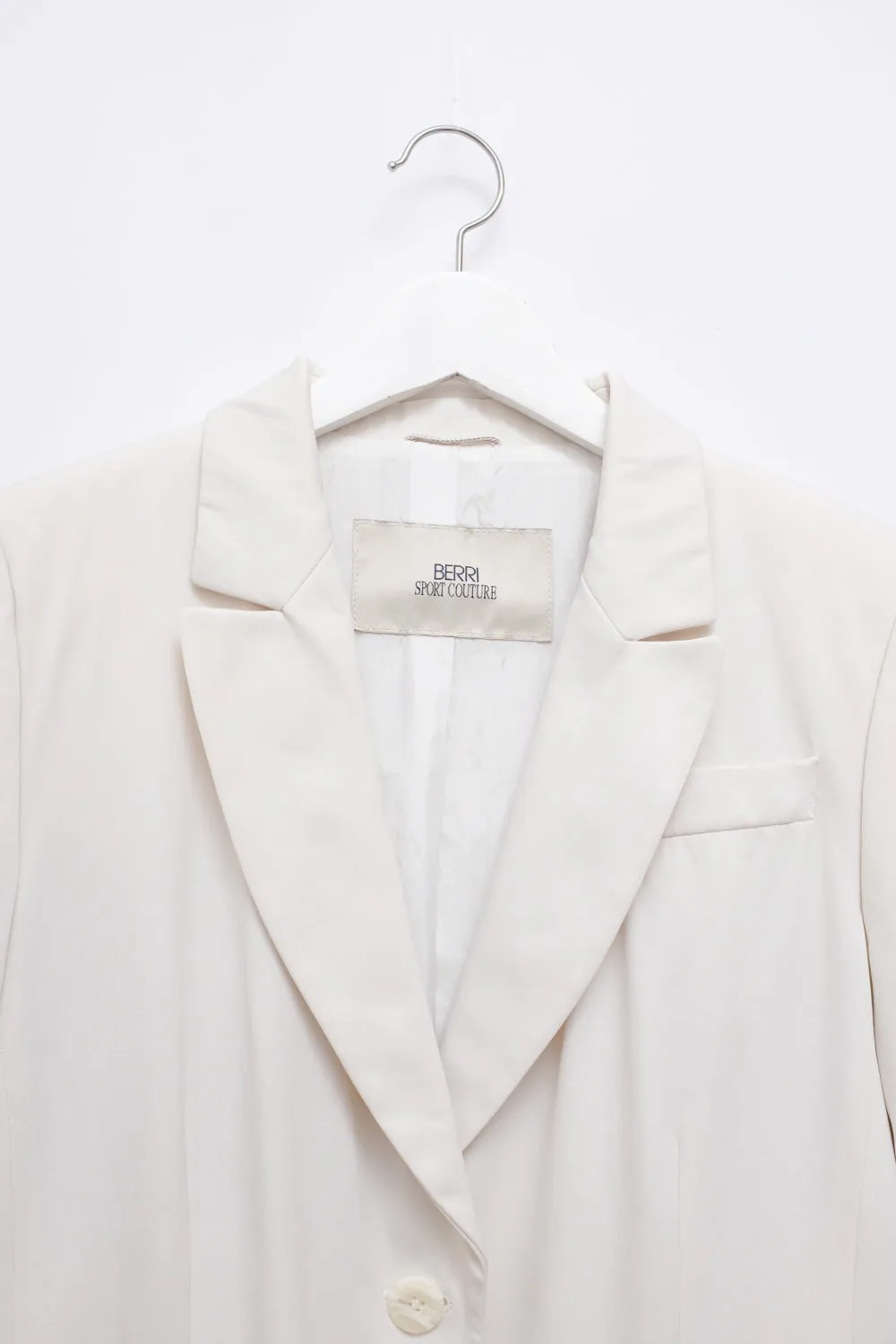 CREAM VINTAGE OVERSIZE BLAZER