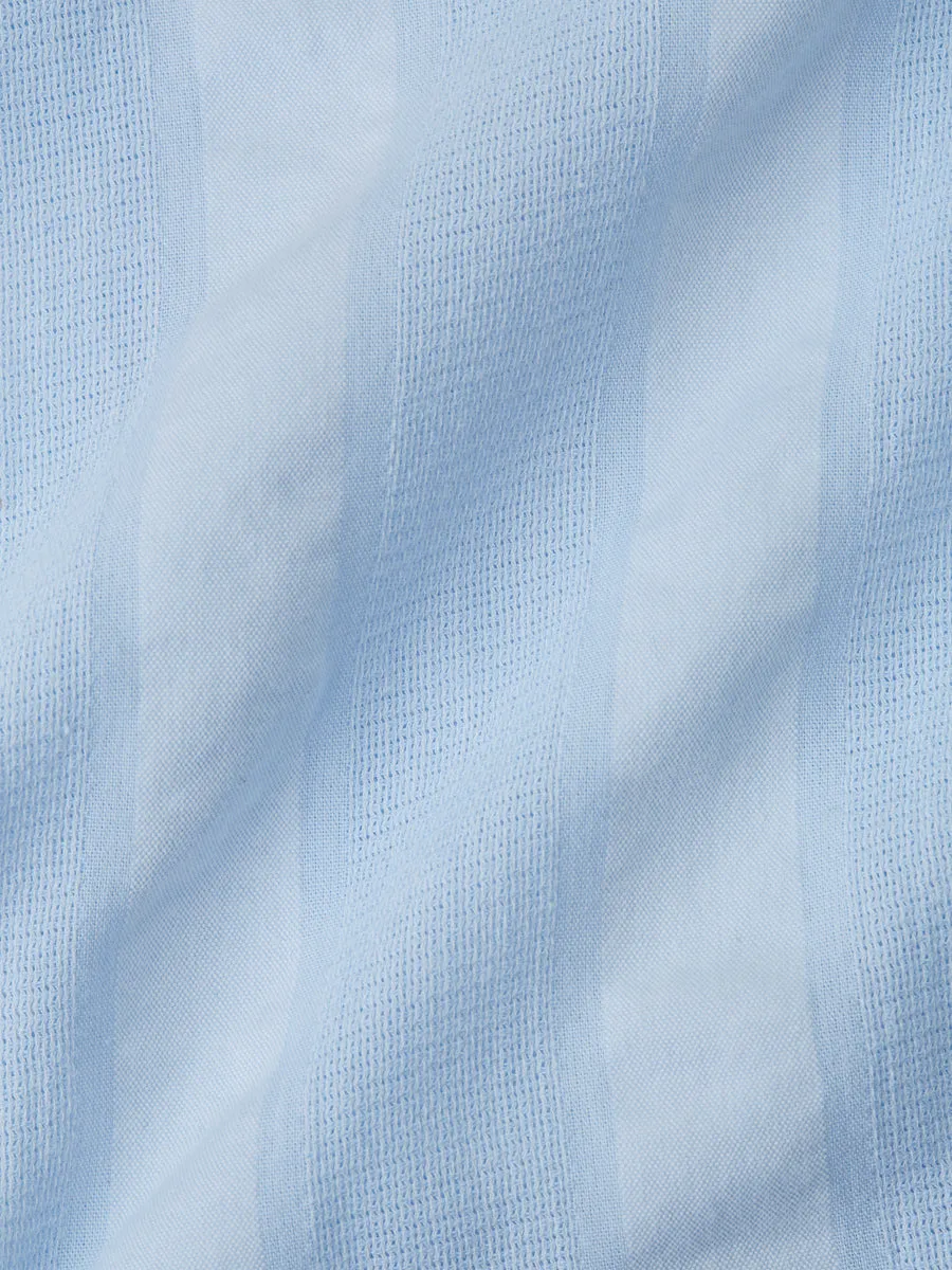 Cuban Short Sleeve Shirt Yardley Sky Blue