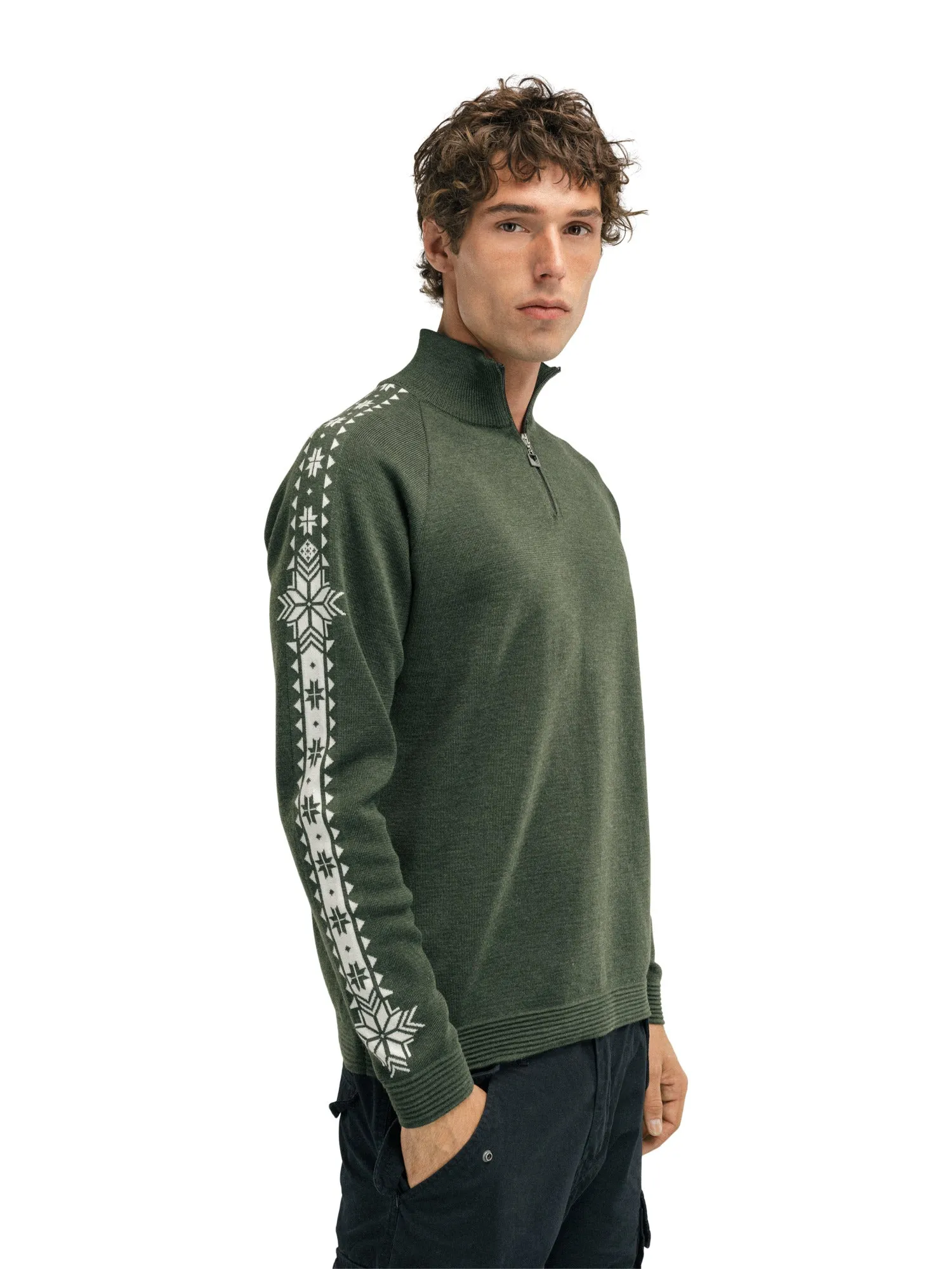 Dale of Norway - Geilo Men's Sweater - Dark green