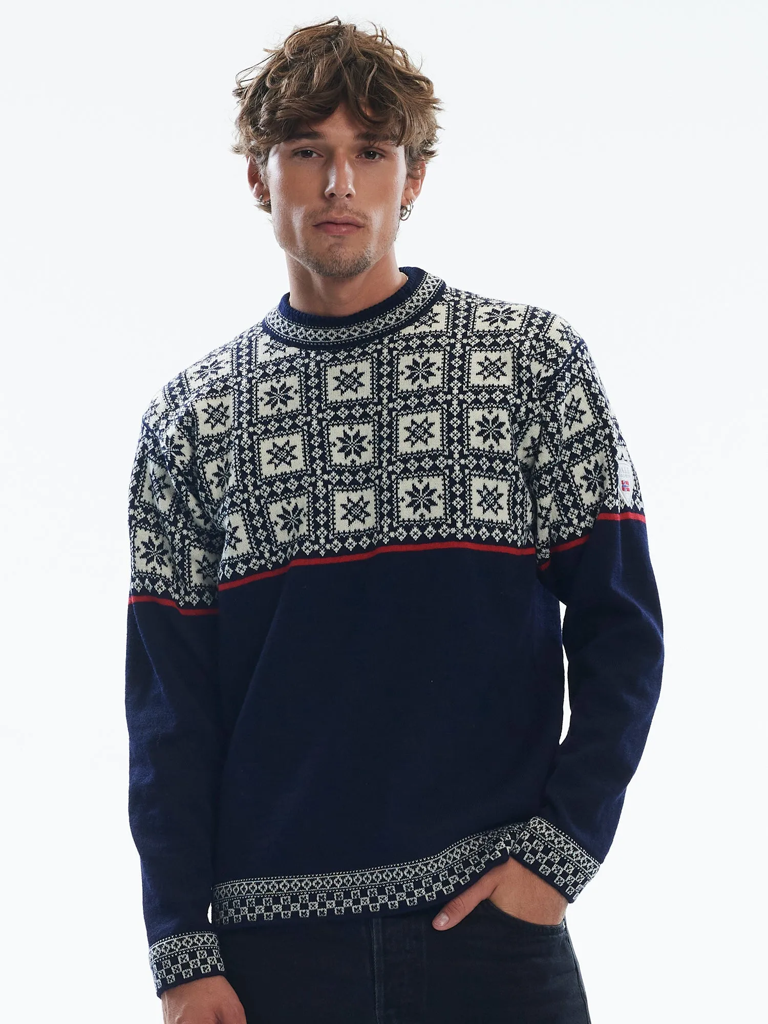 Dale of Norway - Tyssoy Men's Sweater - Navy