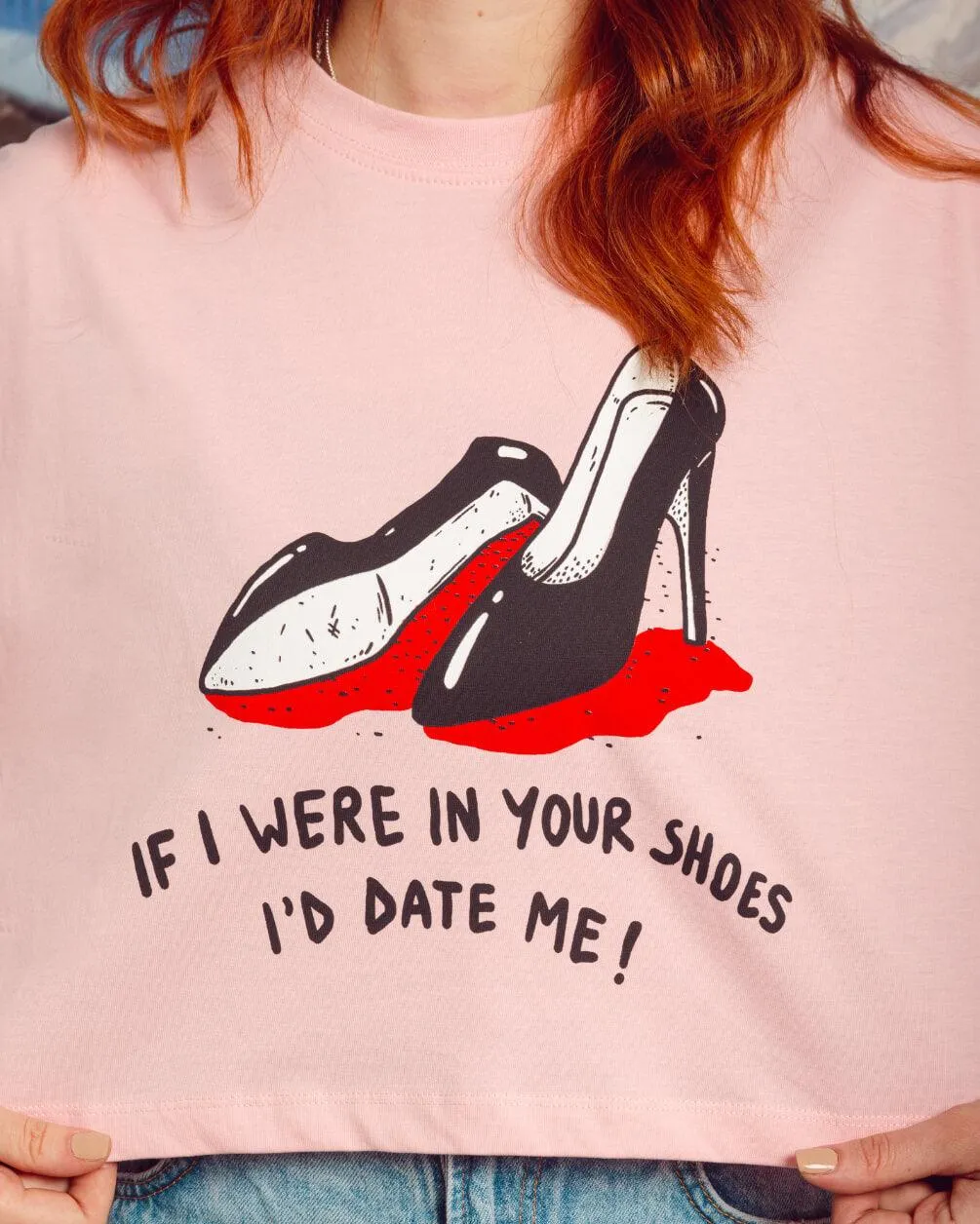 Date Me Cropped Tee