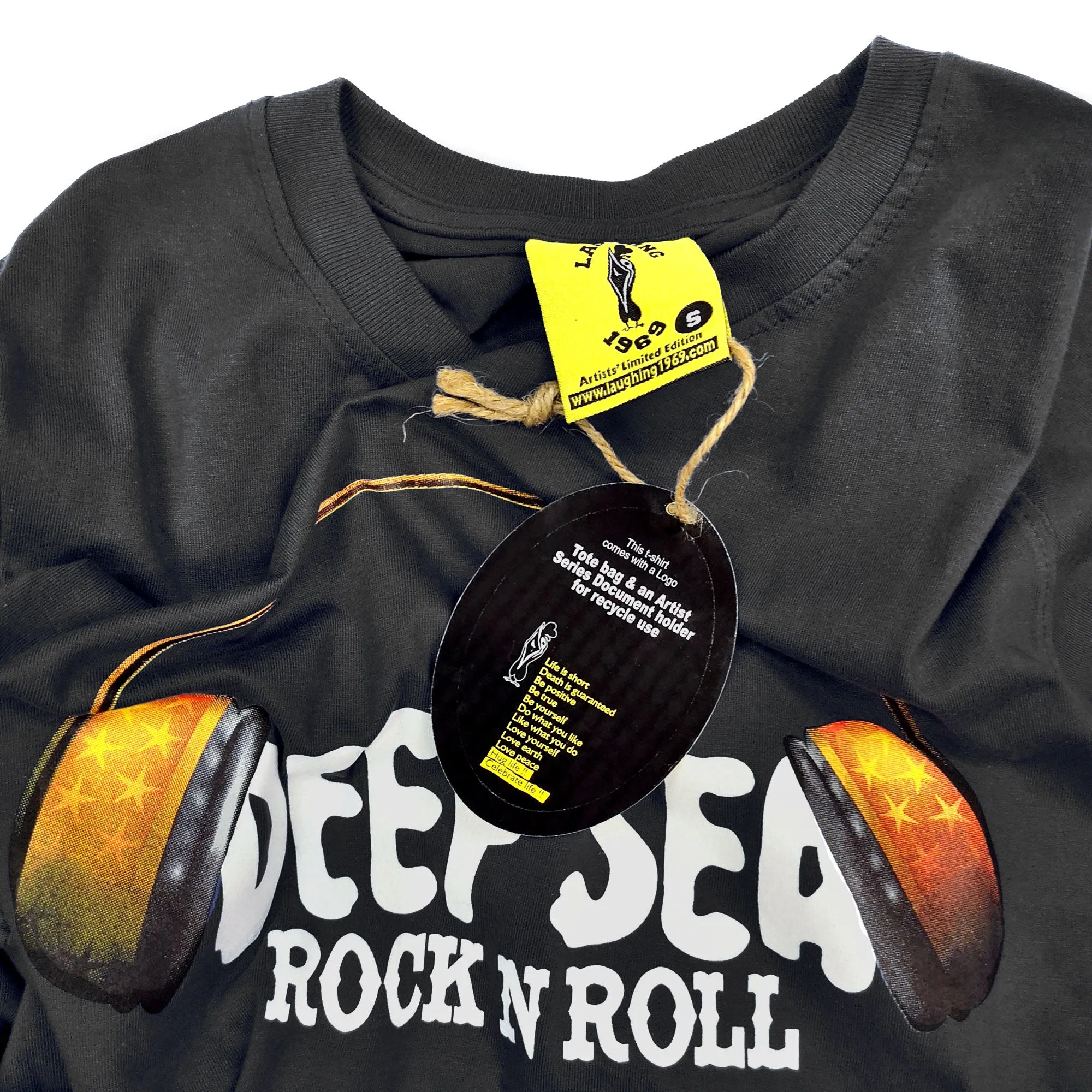 Deep Sea Rock n Roll Unisex Tee (Black)