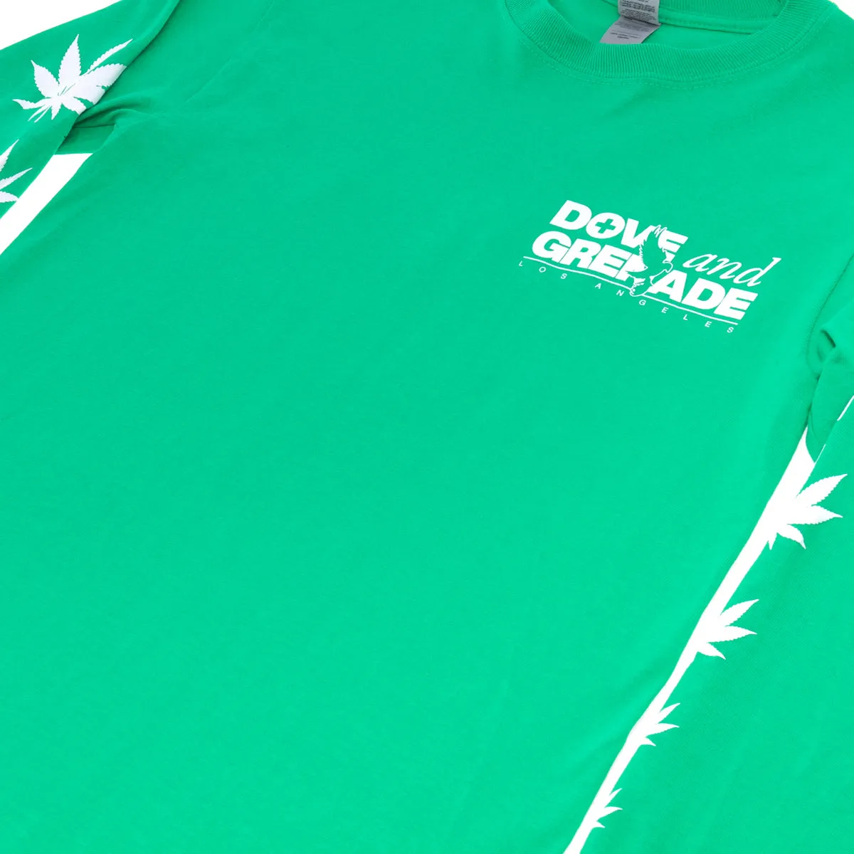 Dove & Grenade Logo Long Sleeve (Green)