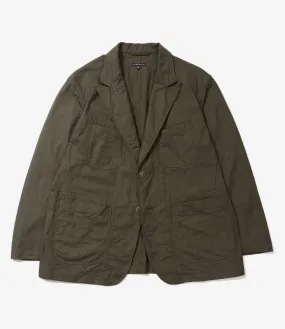 Engineered Garments Bedford Jacket - Olive Cotton Brushed HB