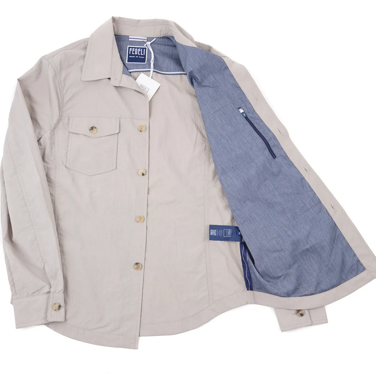 Fedeli Lightweight Paranylon Overshirt