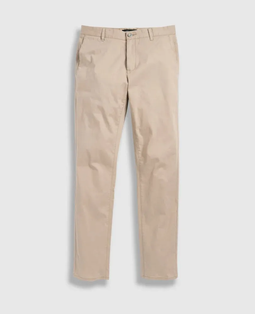 Gunn Slim Fit Chino - Pebble