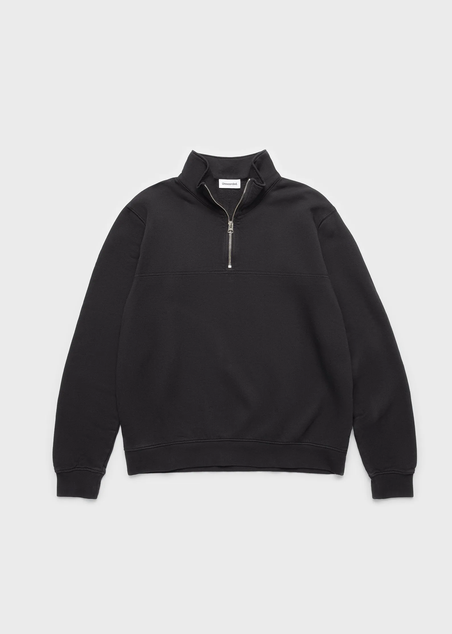 Half-Zip Sweater - Washed Black