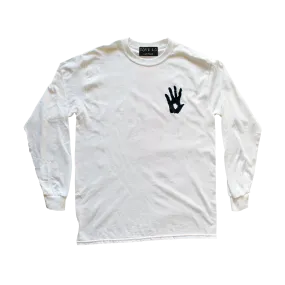 Handy White Longsleeve Tee