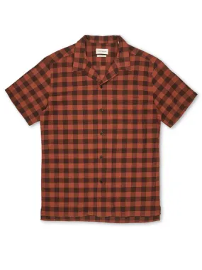 Havana Short Sleeve Shirt Marler Orange