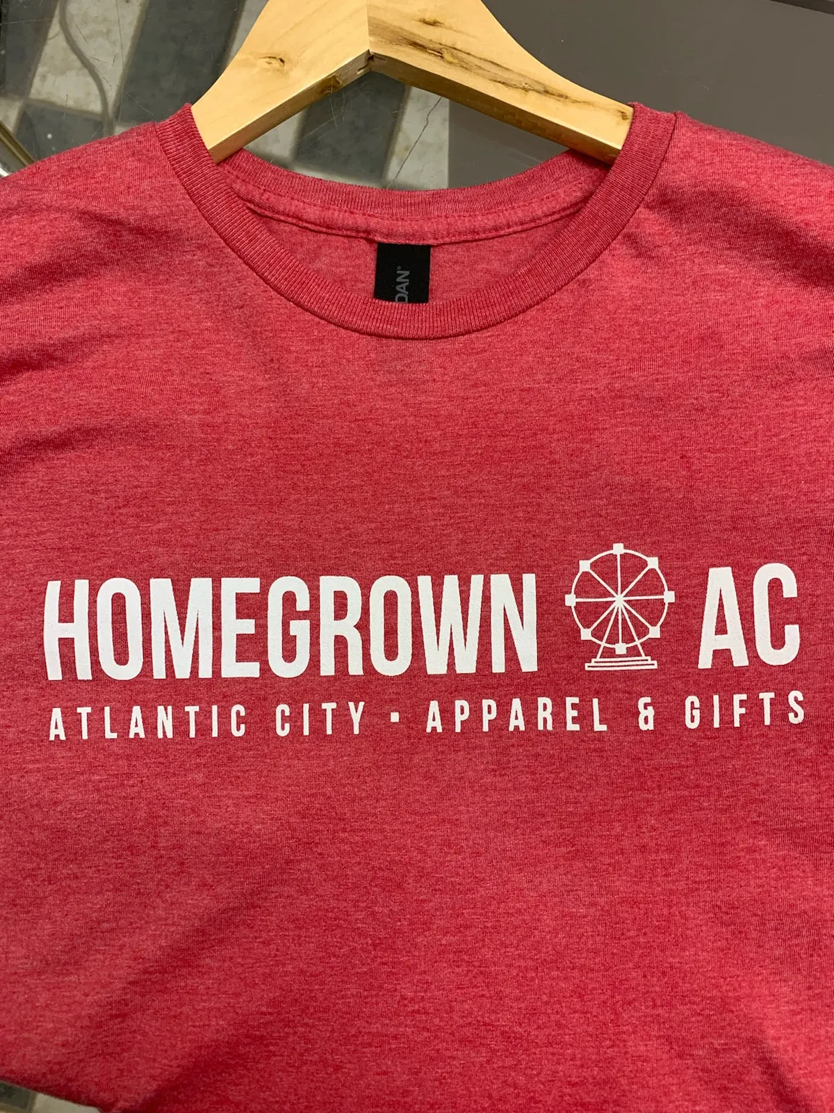 HGAC Brand Tee Heather Red