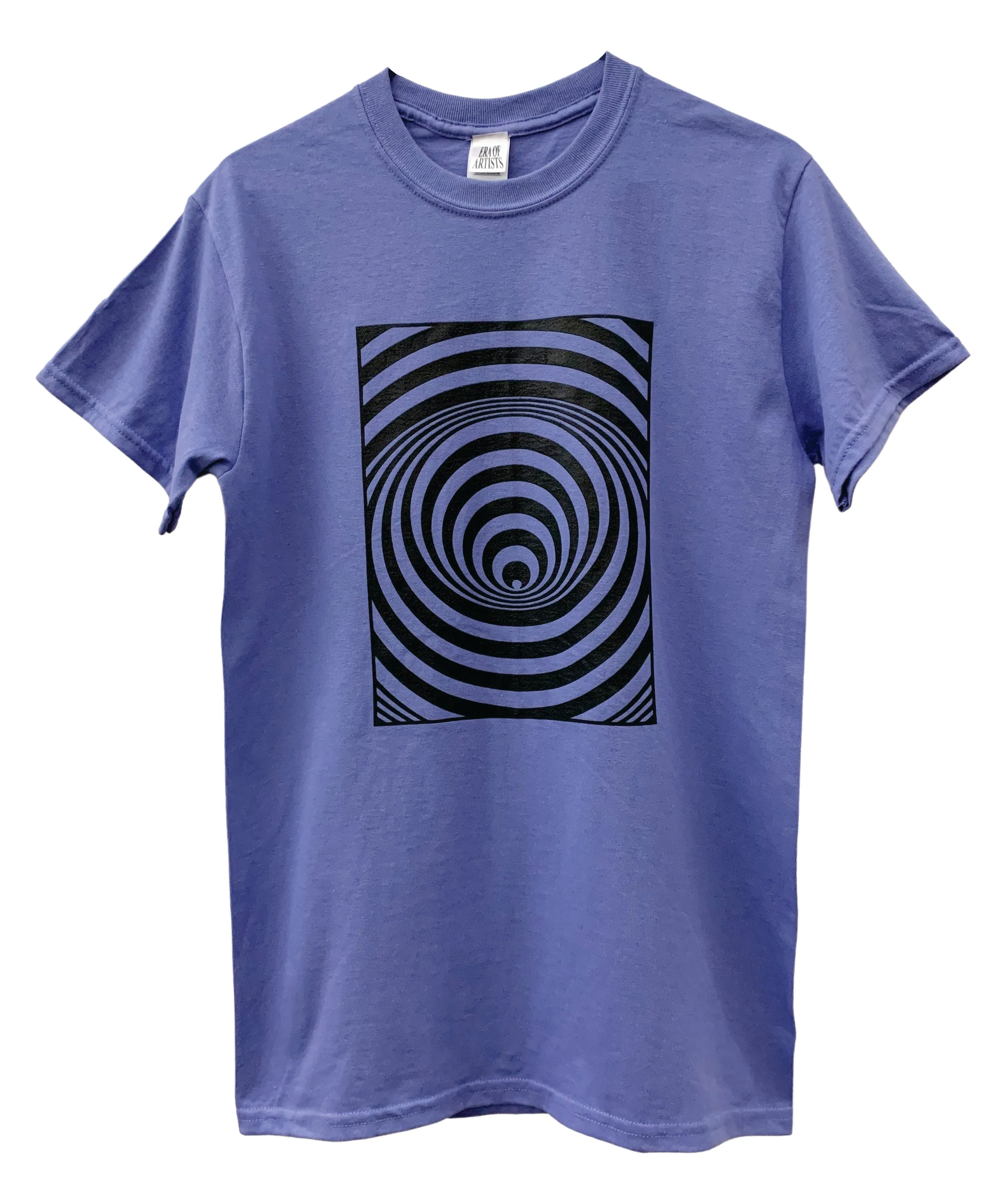 Hypnotic Spiral Wormhole Graphic Unisex Tee