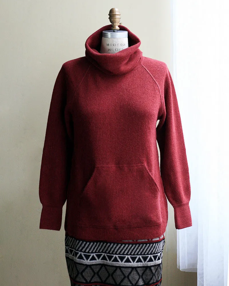 Kangaroo Pullover Alpaca Sweater