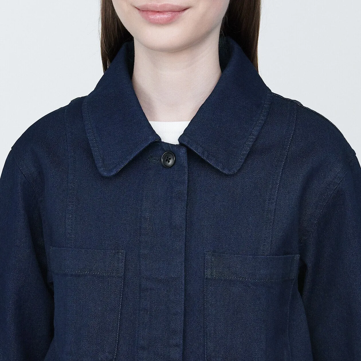 Kapok Blend Denim Jacket