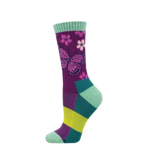 Ladies Compass Wool Wild Wings Socks