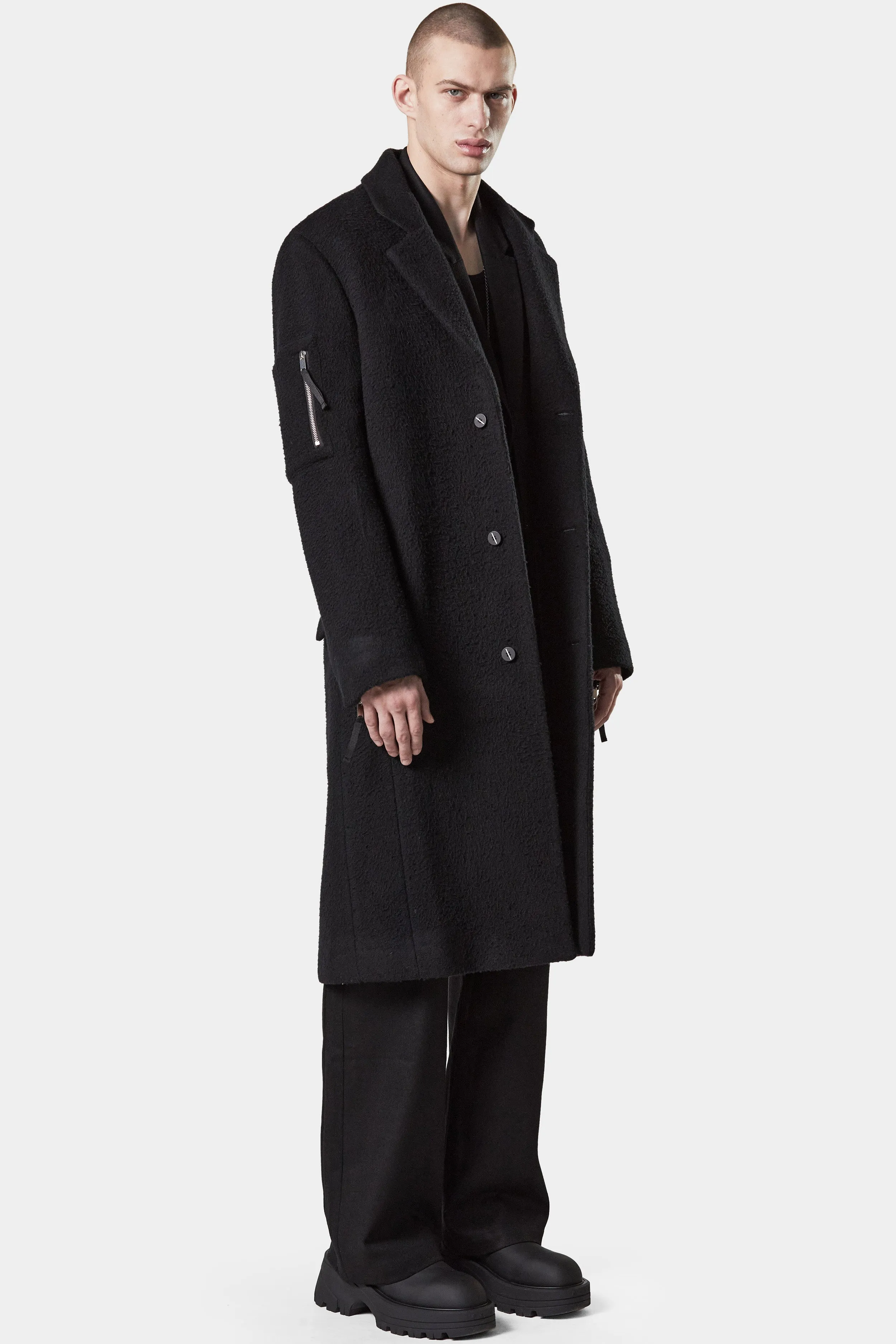 Long wool coat