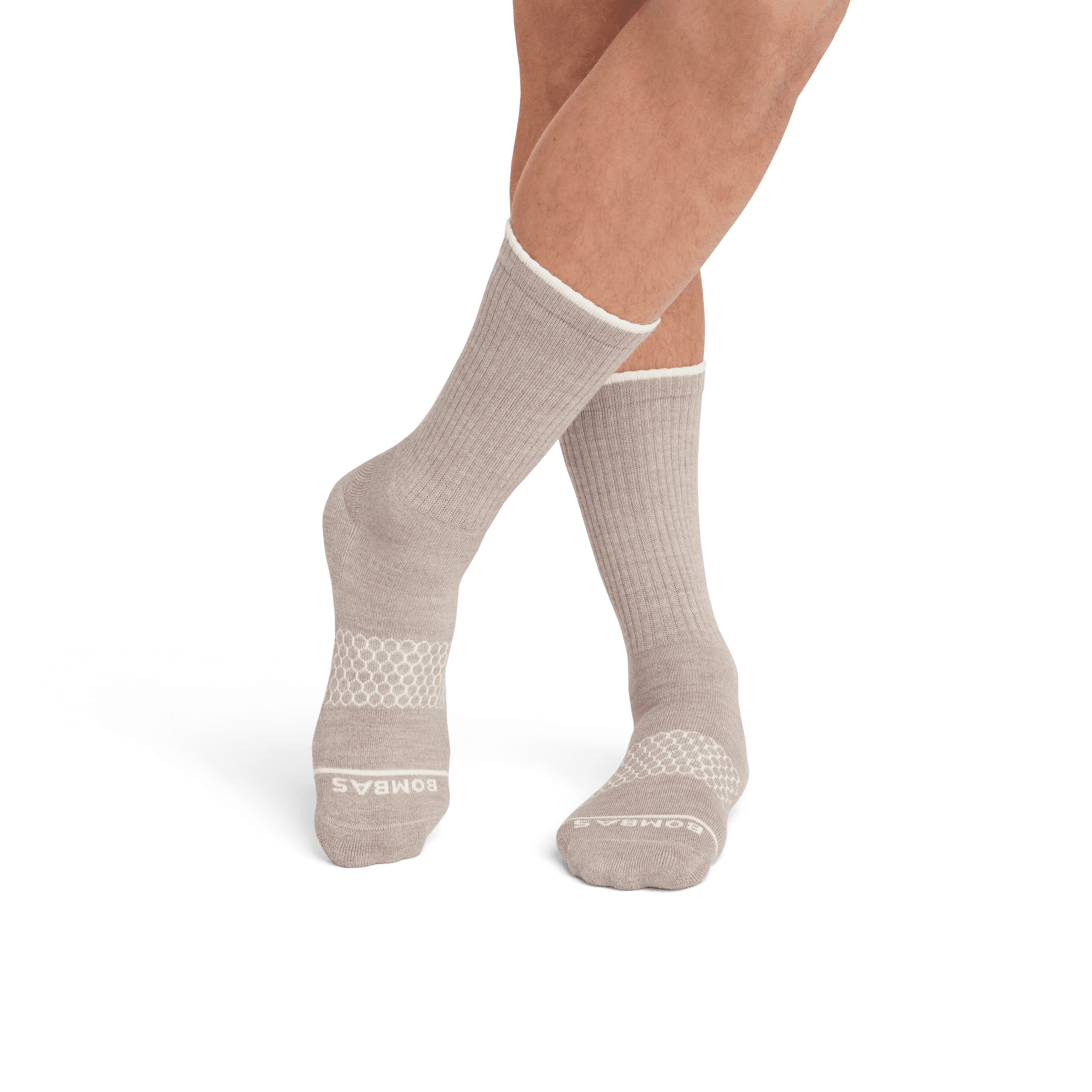 Men's Merino Wool Blend Calf Socks