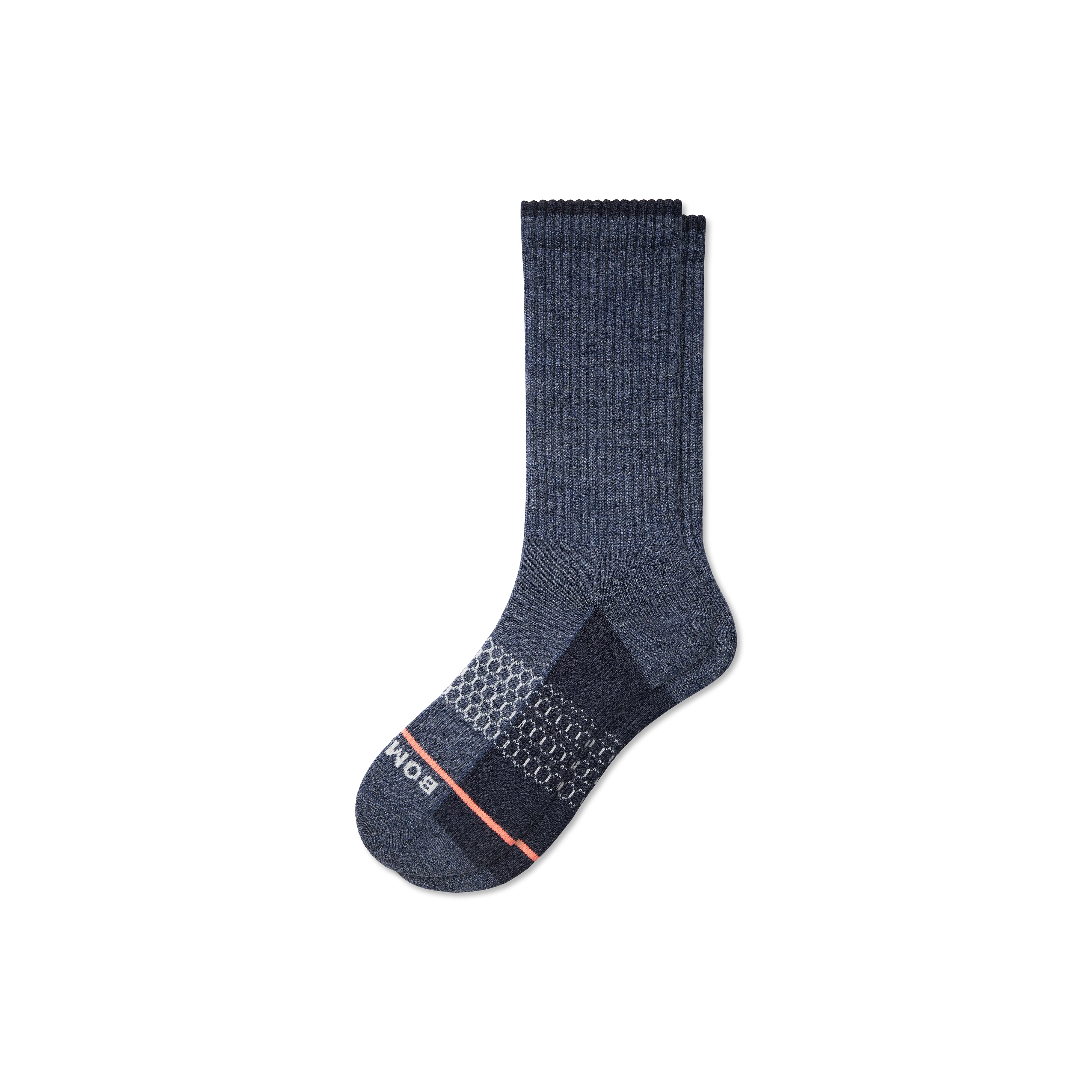 Men's Merino Wool Blend Calf Socks