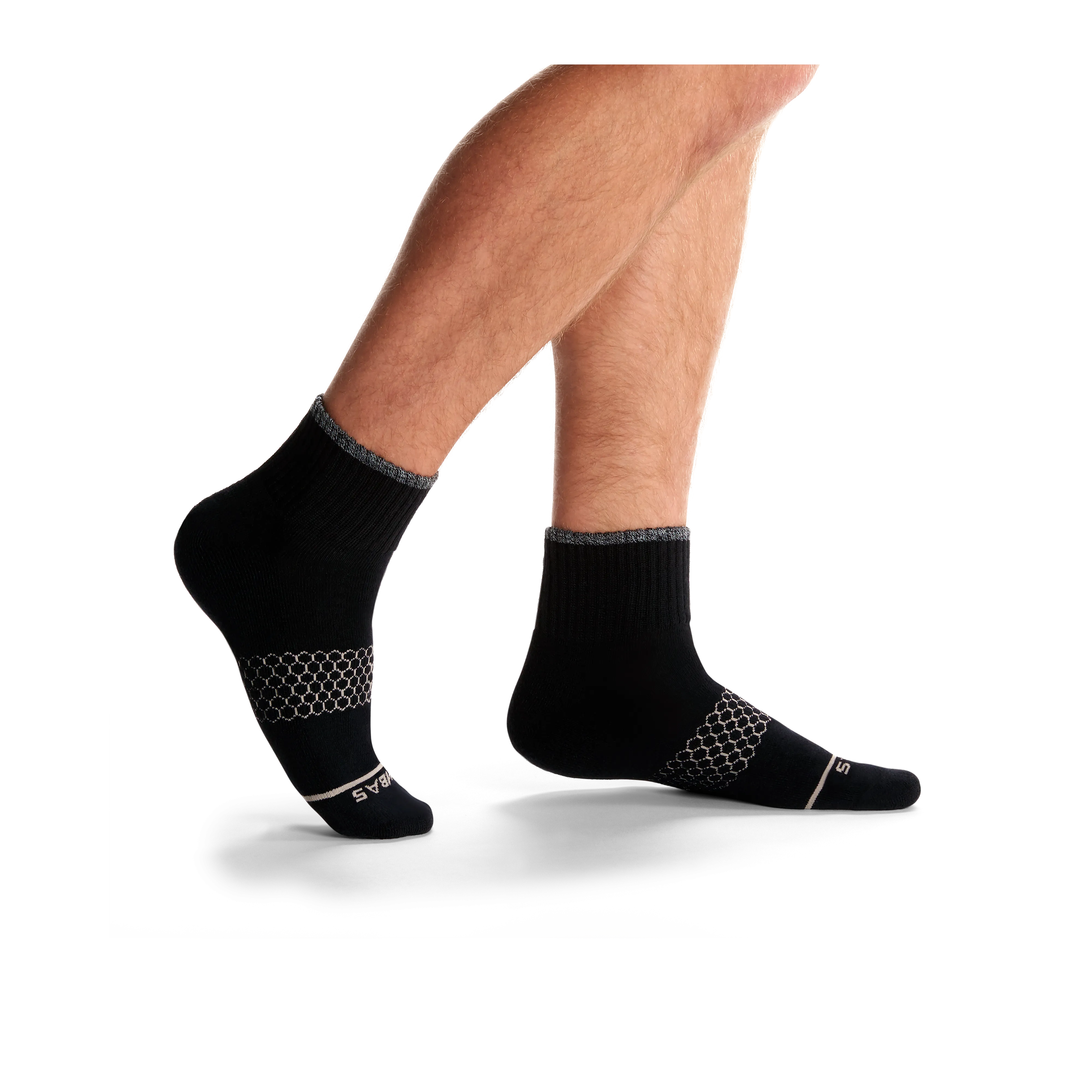 Men's Merino Wool Blend Quarter Socks