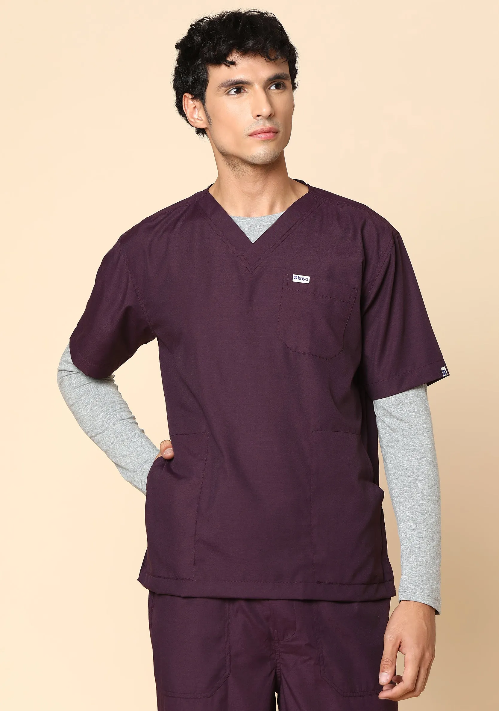 Men's Supersoft Longsleeves (Grey) Underscrub