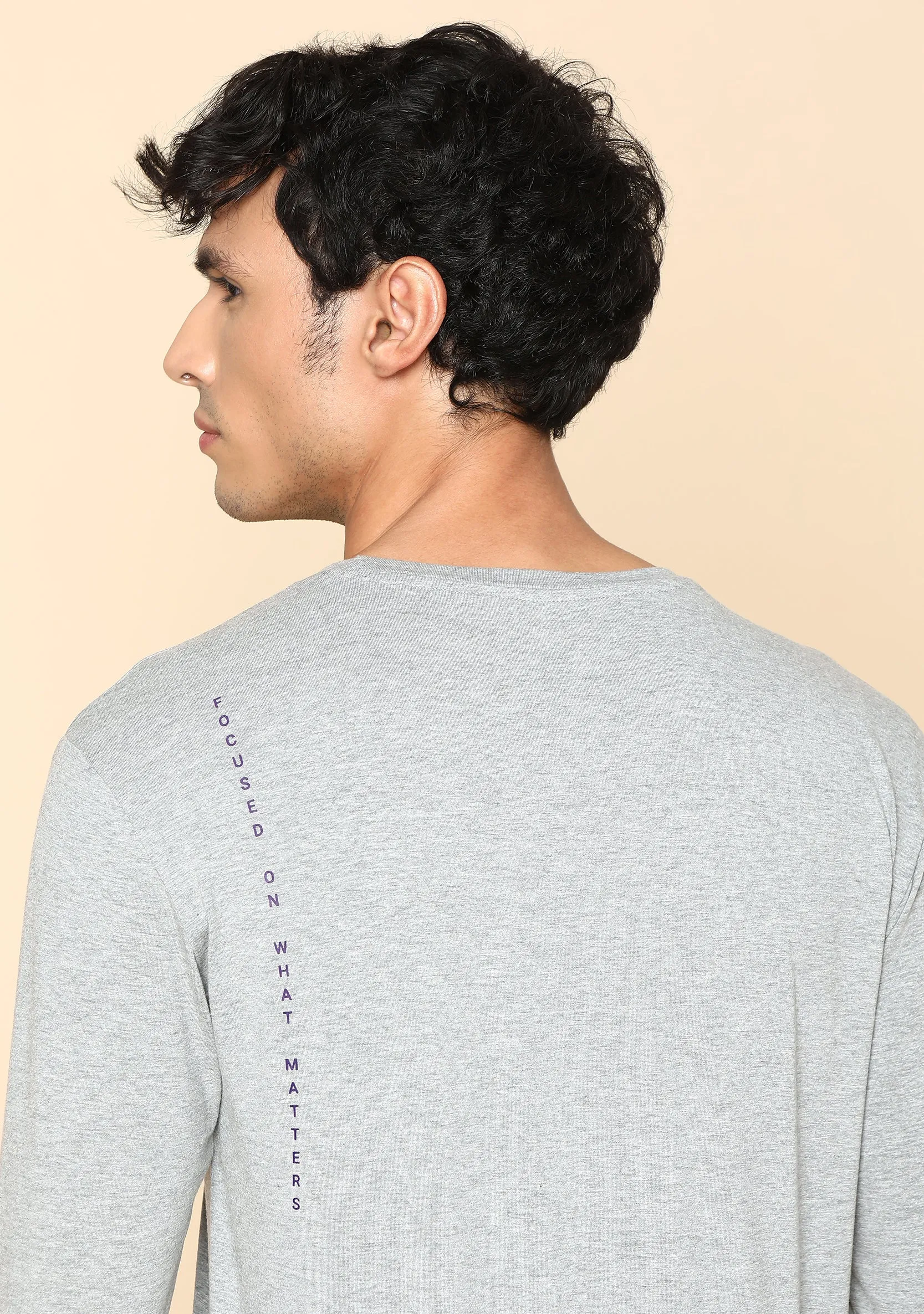 Men's Supersoft Longsleeves (Grey) Underscrub