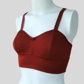 Merino wool bralette top