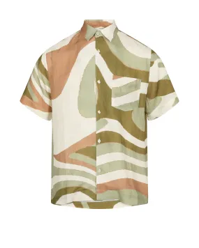 Mos Mosh Gallery Mens Francis Shirt - Moss Green